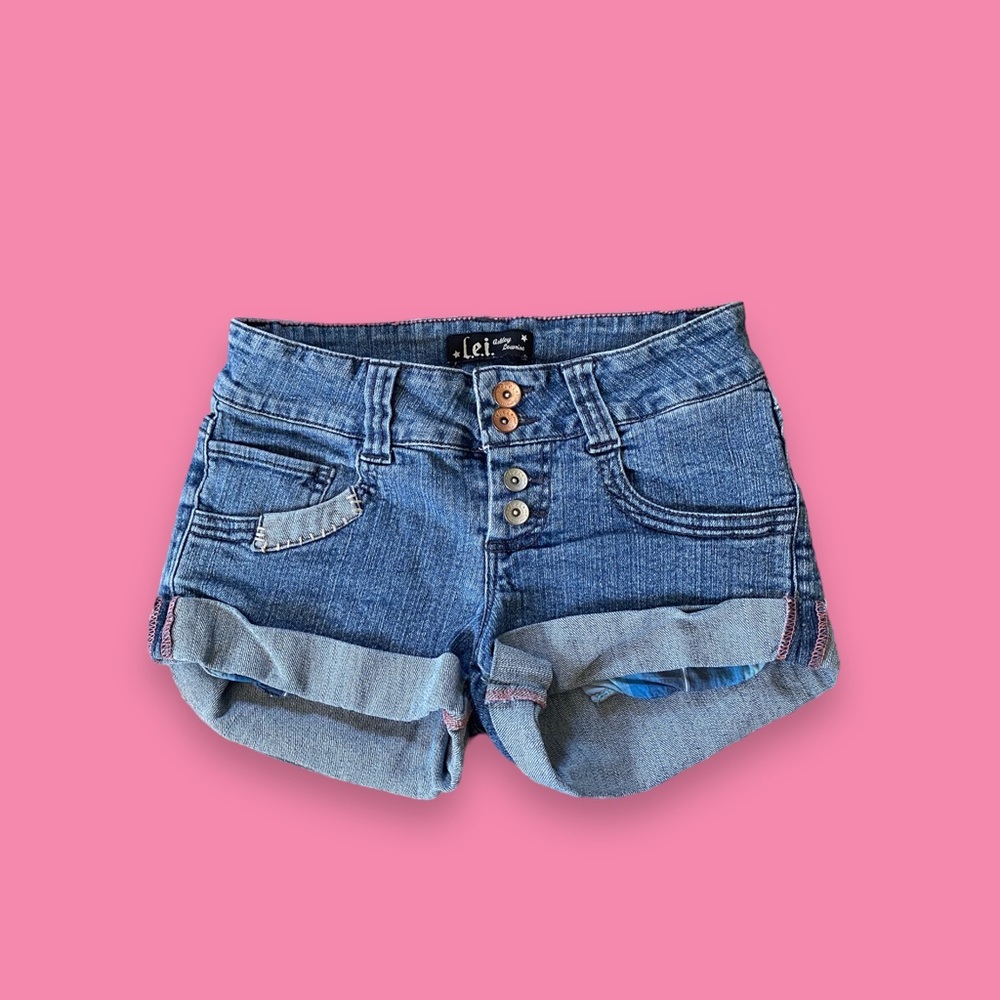 ✮L.E.I lowrise denim mini shorts   ✮